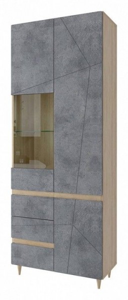 Шкаф-витрина Киото СТЛ.339.02 в Режи - rezh.mebel24.online | фото 2