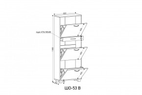 ШО-53 В тумба для обуви в Режи - rezh.mebel24.online | фото 3