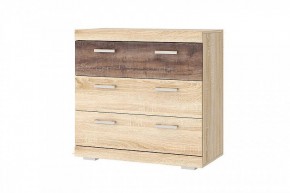 СОНАТА КС-900 Комод 3ящ. (дуб сонома/дуб сакраменто) в Режи - rezh.mebel24.online | фото 1