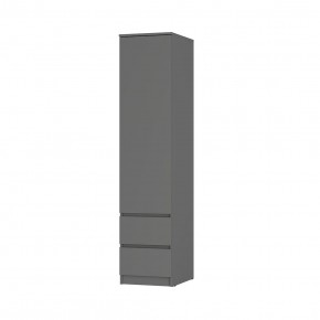 Спальня Симпл (графит) модульная в Режи - rezh.mebel24.online | фото 14