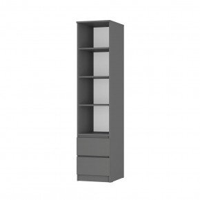 Спальня Симпл (графит) модульная в Режи - rezh.mebel24.online | фото 16