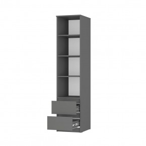 Спальня Симпл (графит) модульная в Режи - rezh.mebel24.online | фото 17
