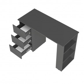 Спальня Симпл (графит) модульная в Режи - rezh.mebel24.online | фото 24