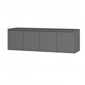 Спальня Симпл (графит) модульная в Режи - rezh.mebel24.online | фото 29