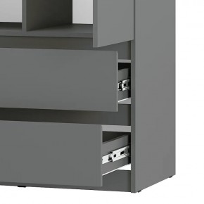 Спальня Симпл (графит) модульная в Режи - rezh.mebel24.online | фото 36