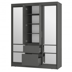 Спальня Симпл (графит) модульная в Режи - rezh.mebel24.online | фото 46