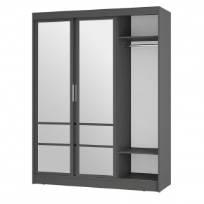 Спальня Симпл (графит) модульная в Режи - rezh.mebel24.online | фото 48