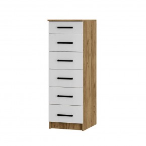 Спальный гарнитур Евро (модульный) Крафт/Белый в Режи - rezh.mebel24.online | фото 12