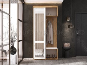 СТЕЛЛА-1 Прихожая (ЛДСП) дуб крафт/белый в Режи - rezh.mebel24.online | фото