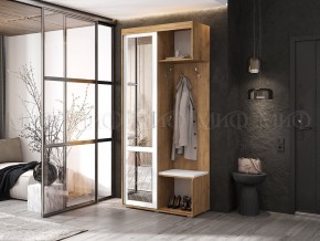 СТЕЛЛА-1 Прихожая (ЛДСП) дуб крафт/белый в Режи - rezh.mebel24.online | фото 2