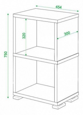 Стеллаж Домино СБ-15/2 в Режи - rezh.mebel24.online | фото 2