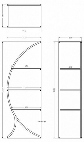 Стеллаж KFG087 в Режи - rezh.mebel24.online | фото 6