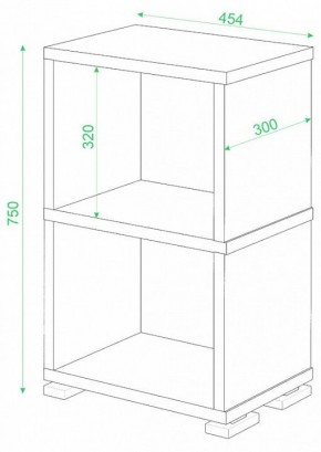 Стеллаж-колонка Домино СБ-15/2 в Режи - rezh.mebel24.online | фото 2