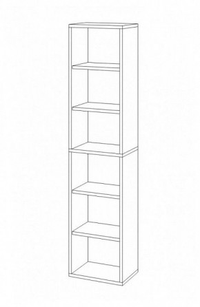 Стеллаж-колонка Домино СУ(ш1в2) в Режи - rezh.mebel24.online | фото 3