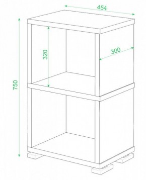 Стеллаж-колонка СБ-15/2 в Режи - rezh.mebel24.online | фото 2