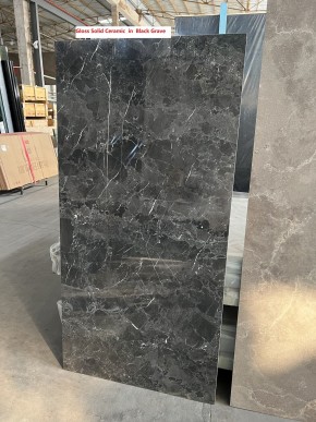 Стол ALES 180 BLACK GRAVE SOLID CERAMIC, керамика / бронзовый, ®DISAUR в Режи - rezh.mebel24.online | фото 3