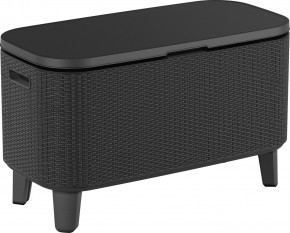 Стол Беви Бар (Bevy Bar Large Cool Bar), графит в Режи - rezh.mebel24.online | фото 2