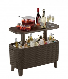 Стол Беви Бар (Bevy Bar Large Cool Bar), коричневый в Режи - rezh.mebel24.online | фото 3