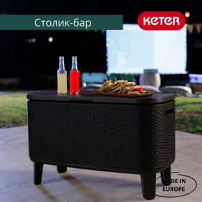 Стол Беви Бар (Bevy Bar Large Cool Bar), коричневый в Режи - rezh.mebel24.online | фото 4