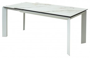 Стол CREMONA 160 KL-188 Контрастный мрамор / белый каркас, ®DISAUR в Режи - rezh.mebel24.online | фото 7