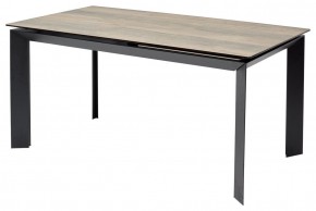 Стол CREMONA 180 KL-61 Под дерево, итальянская керамика / черный каркас, ®DISAUR в Режи - rezh.mebel24.online | фото 5
