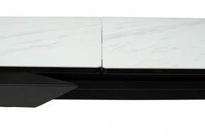 Стол CREMONA 180 KL-99 Белый мрамор матовый, итальянская керамика / черный каркас, ®DISAUR в Режи - rezh.mebel24.online | фото 12