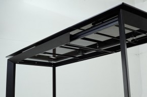 Стол CREMONA 180 KL-99 Белый мрамор матовый, итальянская керамика / черный каркас, ®DISAUR в Режи - rezh.mebel24.online | фото 13