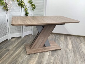 Стол EXEL 140 Дуб Трюфель/ Алюминий М-City в Режи - rezh.mebel24.online | фото 4