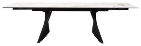 Стол IVAR 180 MARBLES KL-188 Контрастный мрамор, итальянская керамика, ®DISAUR в Режи - rezh.mebel24.online | фото 2