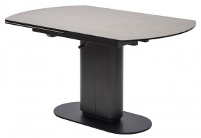 Стол KAI 140 TL-110 поворотная система раскладки, испанская керамика / Темно-серый / Черный, ®DISAUR в Режи - rezh.mebel24.online | фото 1