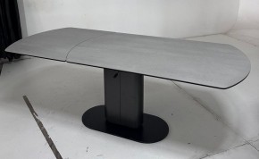 Стол KAI 140 TL-58 поворотная система раскладки, испанская керамика / Темно-серый / Черный, ®DISAUR в Режи - rezh.mebel24.online | фото 4