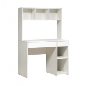 Стол компьютерный 12.77 F Комфорт (Белый РЕ шагрень) в Режи - rezh.mebel24.online | фото 1