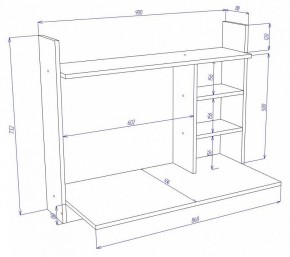 Стол компьютерный Cross СтТ4 в Режи - rezh.mebel24.online | фото 3