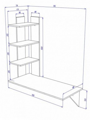 Стол компьютерный Домино Cross СтТ5 в Режи - rezh.mebel24.online | фото 2