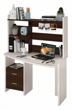 Стол компьютерный Домино Лайт СКЛ-Крл 120+НКЛ-120 в Режи - rezh.mebel24.online | фото 2