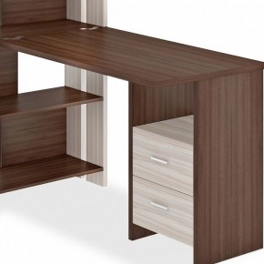 Стол компьютерный Домино Лайт СТЛ-ОВ+С120Прям+ТЯЛ в Режи - rezh.mebel24.online | фото 2