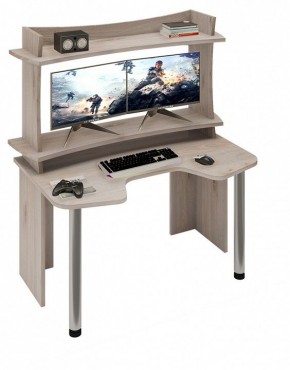 Стол компьютерный Домино Lite СКЛ-Игр140+НКИЛ140ВЛ в Режи - rezh.mebel24.online | фото 2
