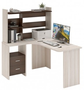 Стол компьютерный Домино Lite СКЛ-Угл130+НКЛ-120 в Режи - rezh.mebel24.online | фото 2