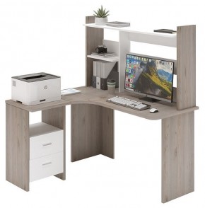 Стол компьютерный Домино Lite СКЛ-Угл130+НКЛ-130 в Режи - rezh.mebel24.online | фото 2