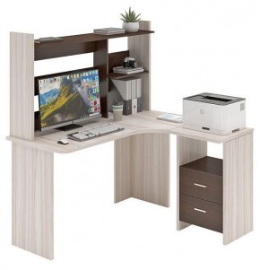 Стол компьютерный Домино Lite СКЛ-Угл130+НКЛ-130 в Режи - rezh.mebel24.online | фото 2
