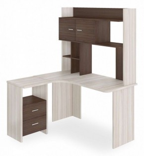 Стол компьютерный Домино Lite СКЛ-Угл130+НКЛХ-130 КШ ЛЕВ в Режи - rezh.mebel24.online | фото