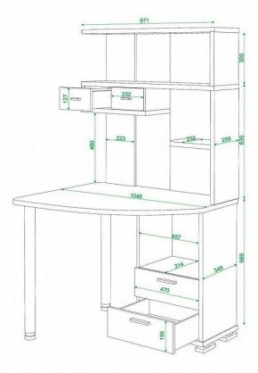 Стол компьютерный Домино нельсон СК-20 в Режи - rezh.mebel24.online | фото 5