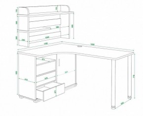 Стол компьютерный Домино СР-145М в Режи - rezh.mebel24.online | фото 5