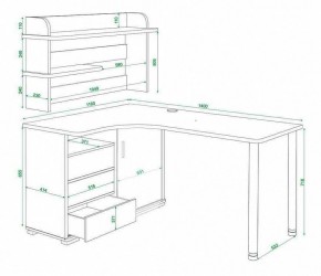 Стол компьютерный Домино СР-145М в Режи - rezh.mebel24.online | фото 5