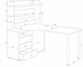 Стол компьютерный Домино СР-145М в Режи - rezh.mebel24.online | фото 2