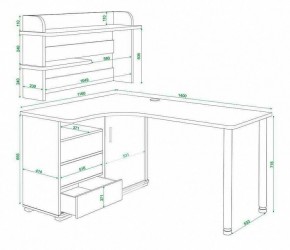 Стол компьютерный Домино СР-145М в Режи - rezh.mebel24.online | фото 5