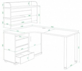 Стол компьютерный Домино СР-145М в Режи - rezh.mebel24.online | фото 2