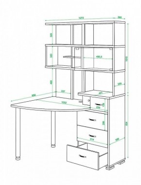 Стол компьютерный Домино СР-320 в Режи - rezh.mebel24.online | фото 5