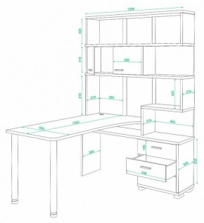 Стол компьютерный Домино СР-420/130 в Режи - rezh.mebel24.online | фото 2
