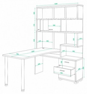 Стол компьютерный Домино СР-420/150 в Режи - rezh.mebel24.online | фото 2